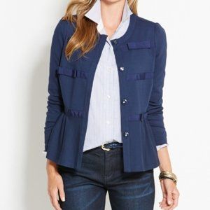 Vineyard Vines | Grosgrain Bow Ponte Jacket sz. 8